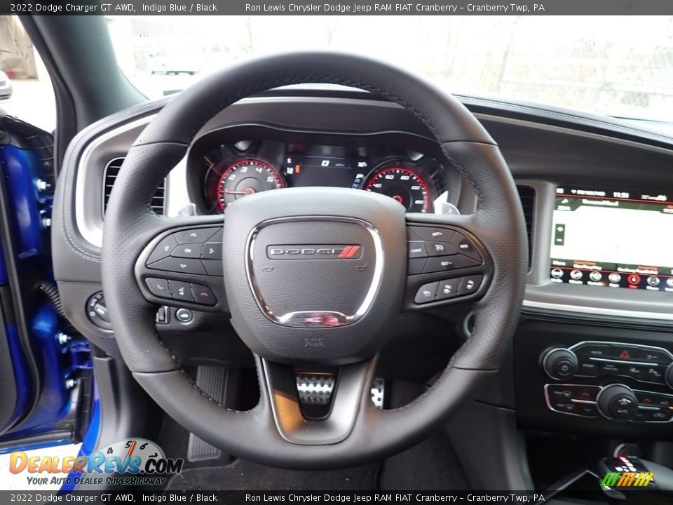 2022 Dodge Charger GT AWD Steering Wheel Photo #19