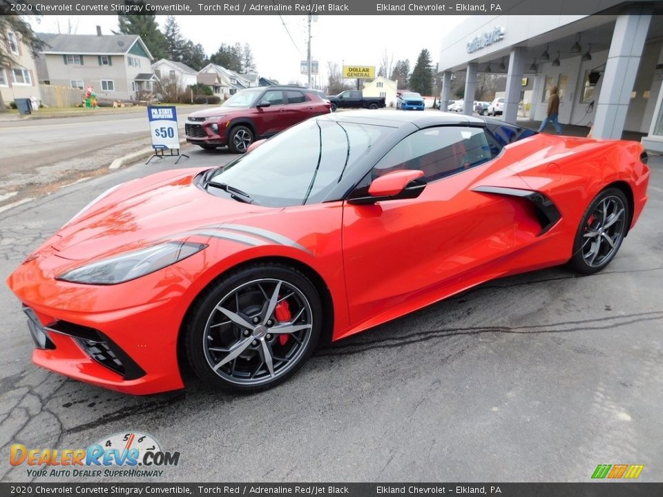 2020 Chevrolet Corvette Stingray Convertible Torch Red / Adrenaline Red/Jet Black Photo #1