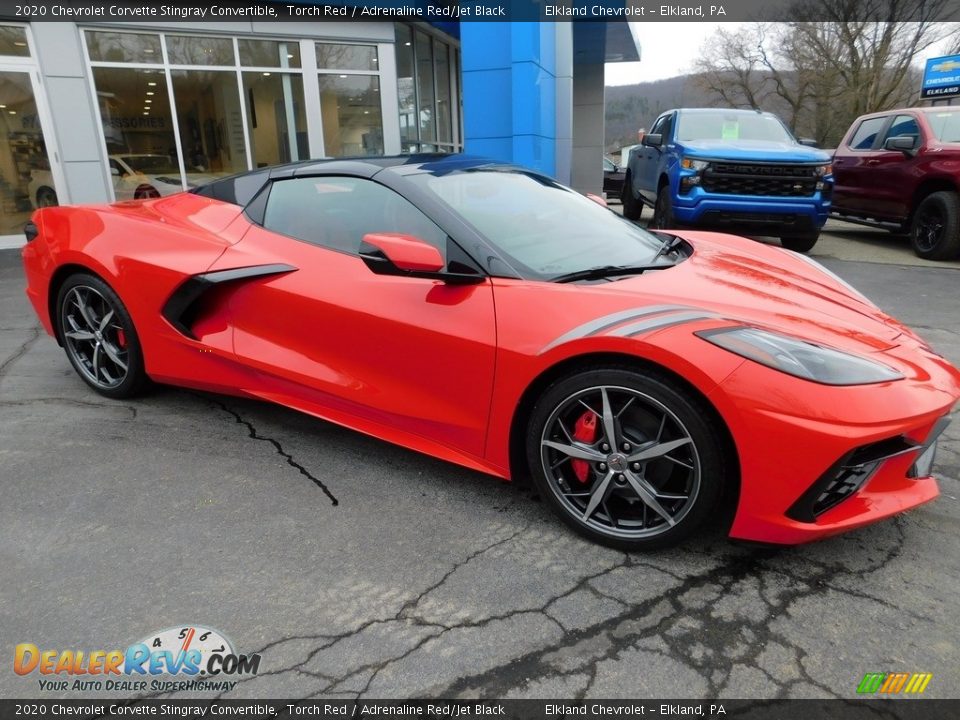 2020 Chevrolet Corvette Stingray Convertible Torch Red / Adrenaline Red/Jet Black Photo #5