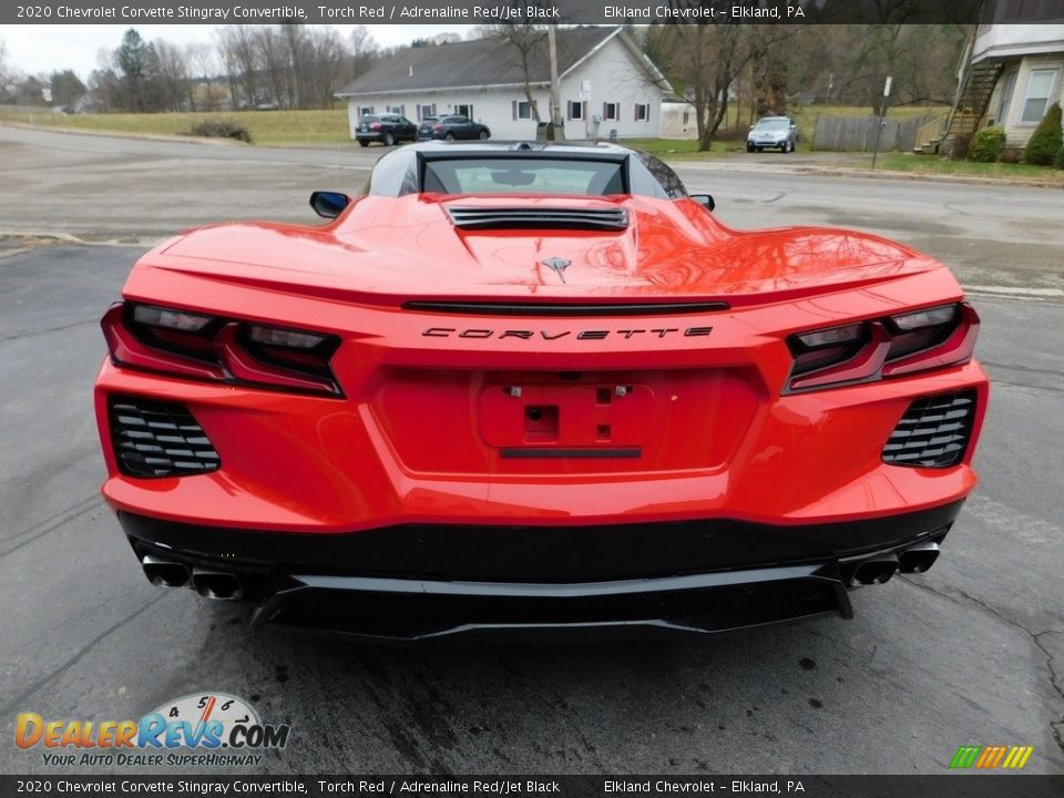 2020 Chevrolet Corvette Stingray Convertible Torch Red / Adrenaline Red/Jet Black Photo #9