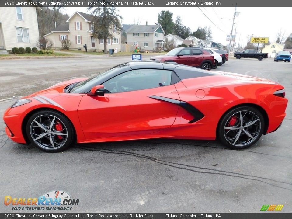 Torch Red 2020 Chevrolet Corvette Stingray Convertible Photo #12