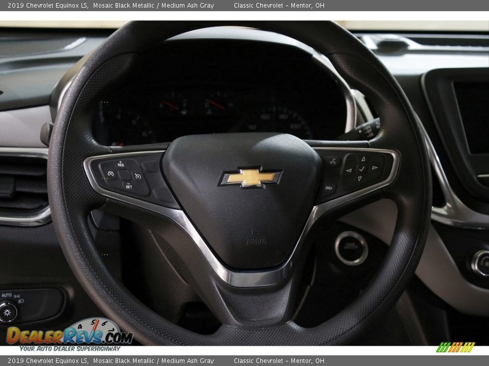 2019 Chevrolet Equinox LS Mosaic Black Metallic / Medium Ash Gray Photo #7