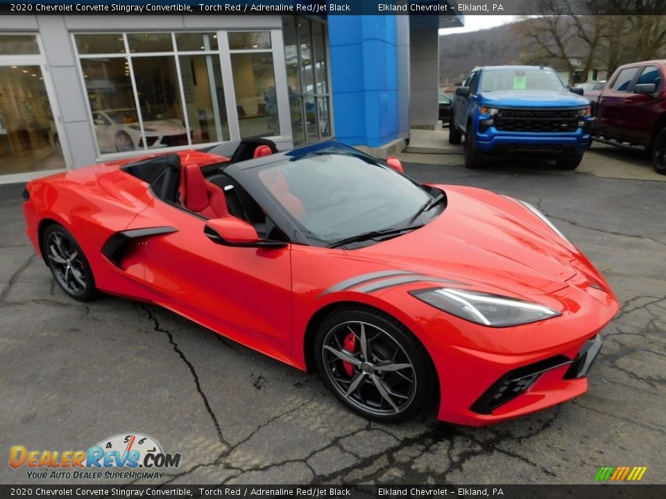 2020 Chevrolet Corvette Stingray Convertible Torch Red / Adrenaline Red/Jet Black Photo #17