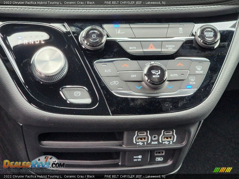 Controls of 2022 Chrysler Pacifica Hybrid Touring L Photo #12