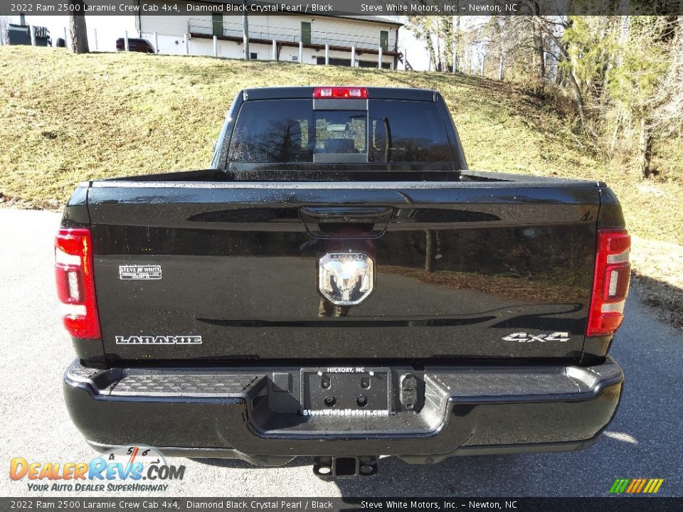 2022 Ram 2500 Laramie Crew Cab 4x4 Diamond Black Crystal Pearl / Black Photo #7