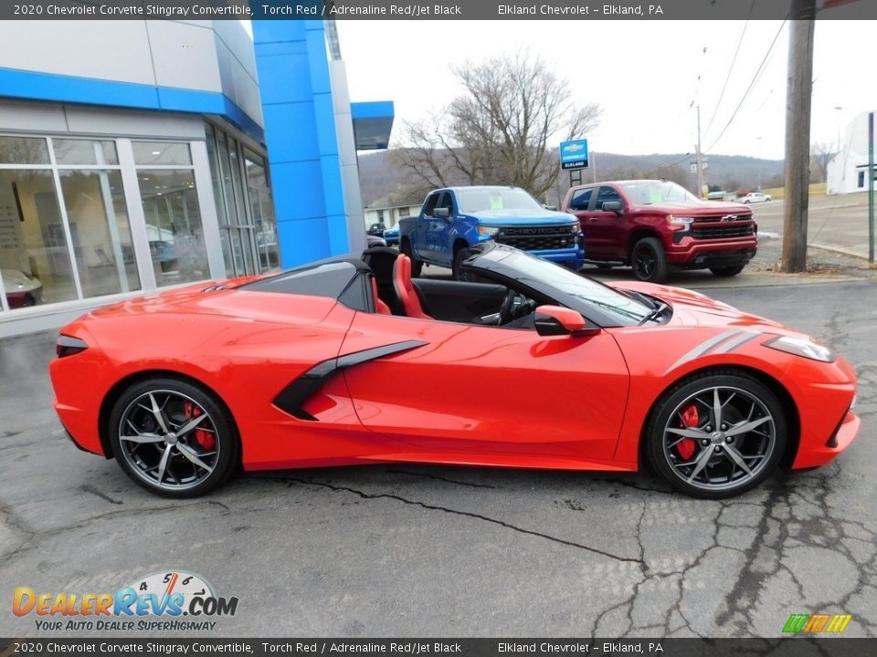 2020 Chevrolet Corvette Stingray Convertible Torch Red / Adrenaline Red/Jet Black Photo #19