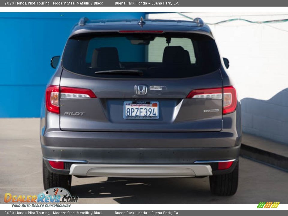 2020 Honda Pilot Touring Modern Steel Metallic / Black Photo #9