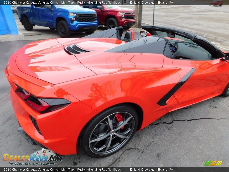 2020 Chevrolet Corvette Stingray Convertible Torch Red / Adrenaline Red/Jet Black Photo #20