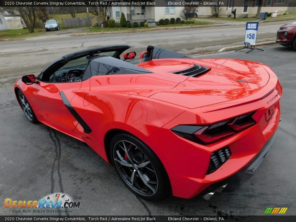 2020 Chevrolet Corvette Stingray Convertible Torch Red / Adrenaline Red/Jet Black Photo #21