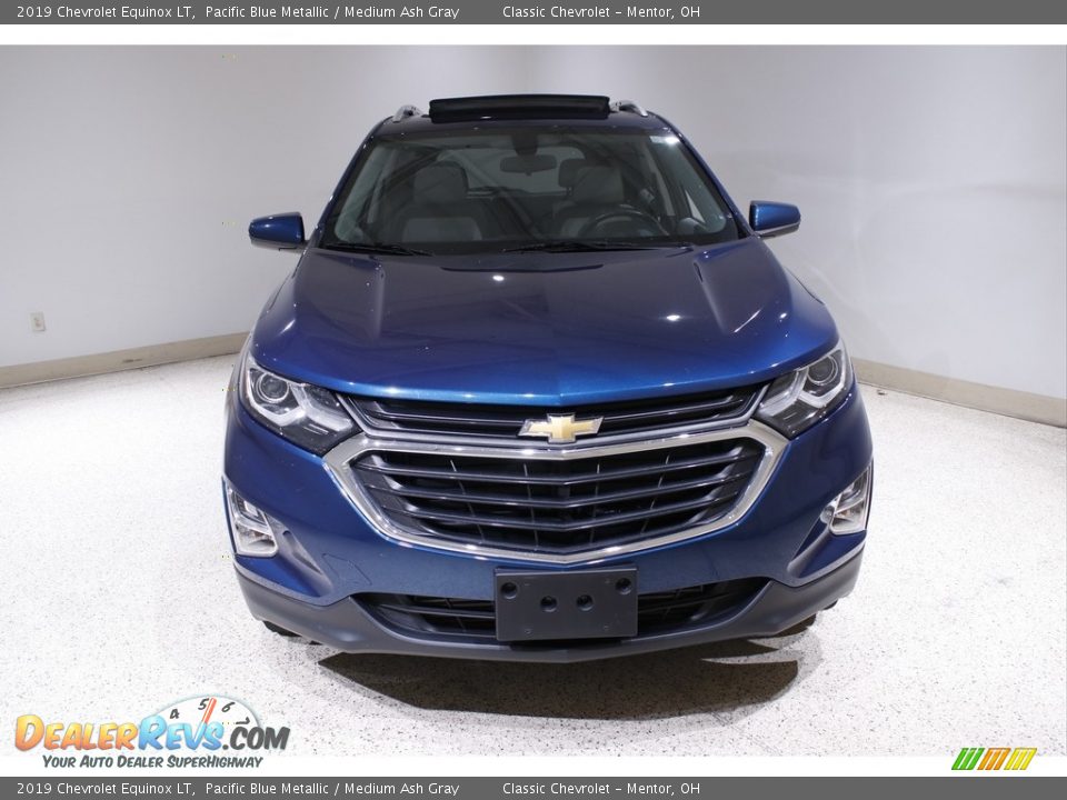 2019 Chevrolet Equinox LT Pacific Blue Metallic / Medium Ash Gray Photo #2