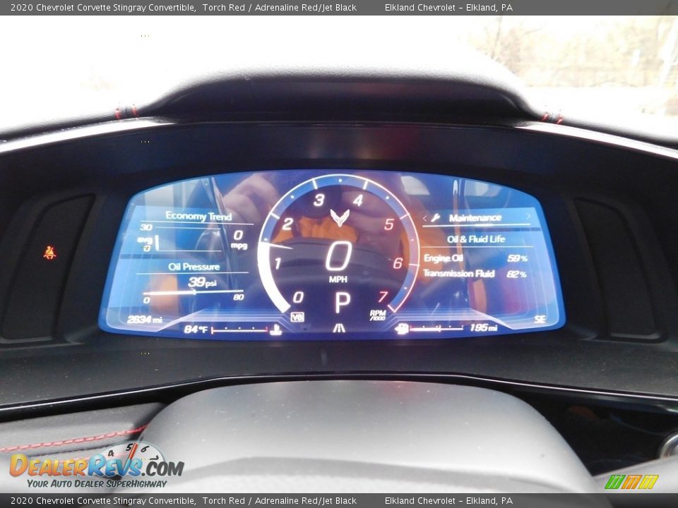 2020 Chevrolet Corvette Stingray Convertible Gauges Photo #34