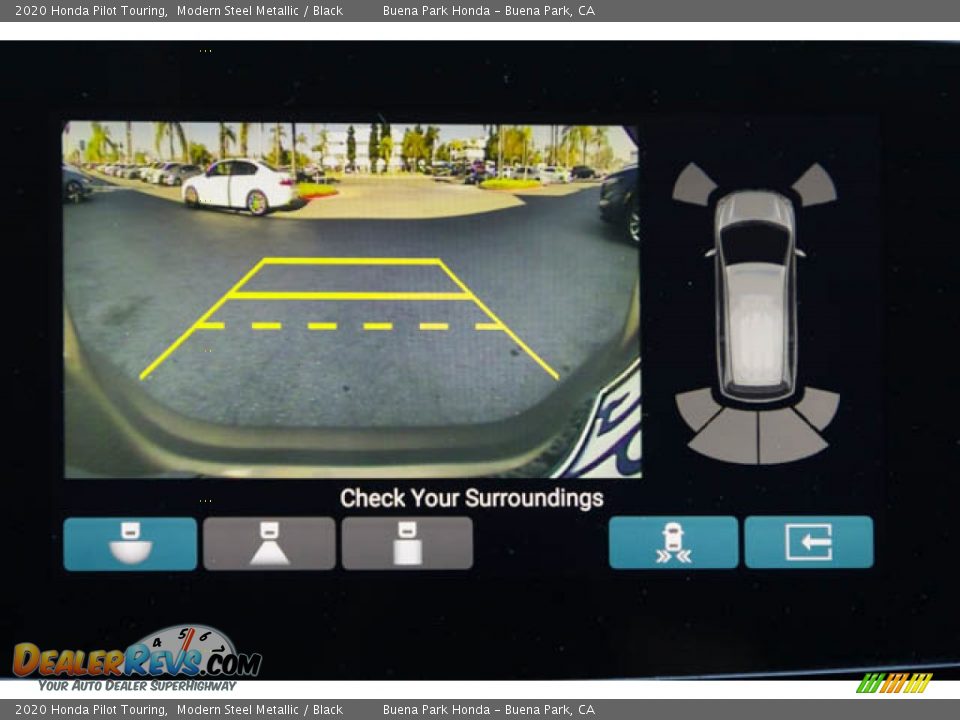 2020 Honda Pilot Touring Modern Steel Metallic / Black Photo #32