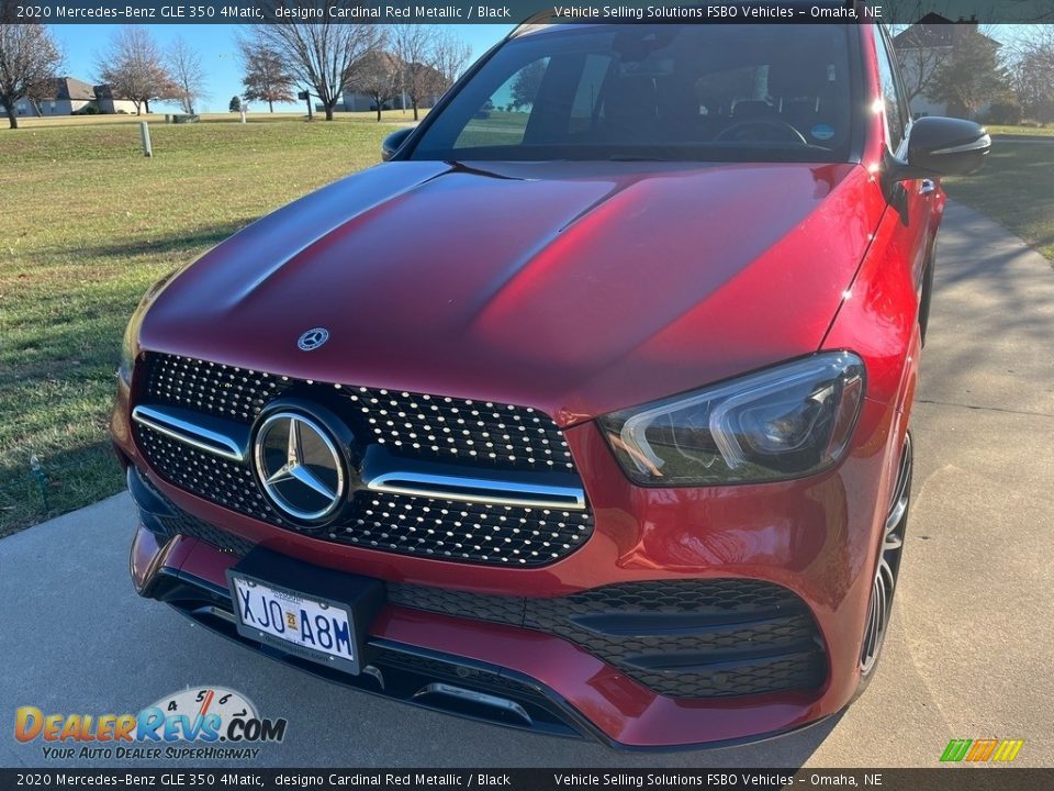 2020 Mercedes-Benz GLE 350 4Matic designo Cardinal Red Metallic / Black Photo #3