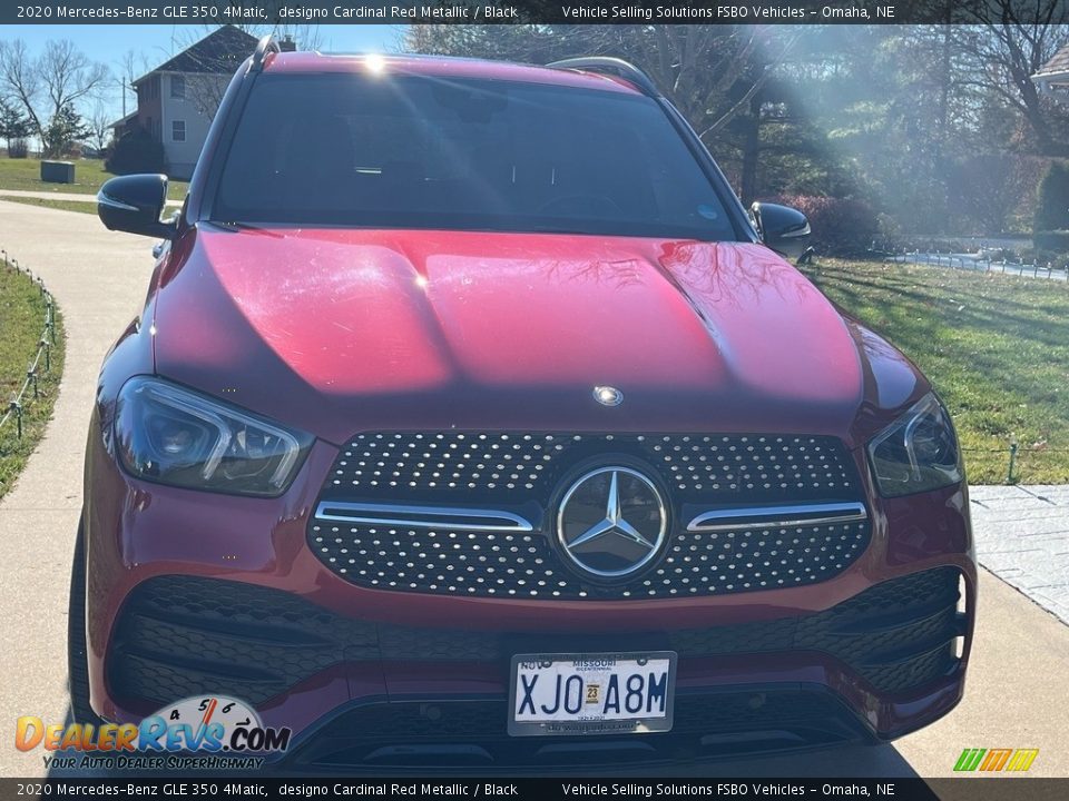 2020 Mercedes-Benz GLE 350 4Matic designo Cardinal Red Metallic / Black Photo #4