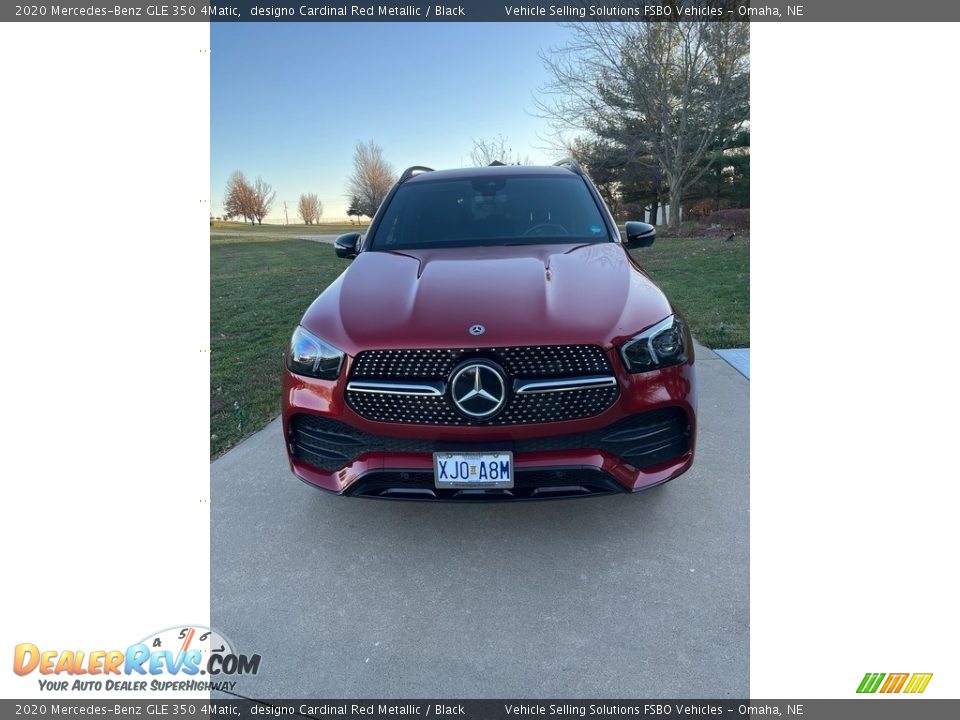 2020 Mercedes-Benz GLE 350 4Matic designo Cardinal Red Metallic / Black Photo #7
