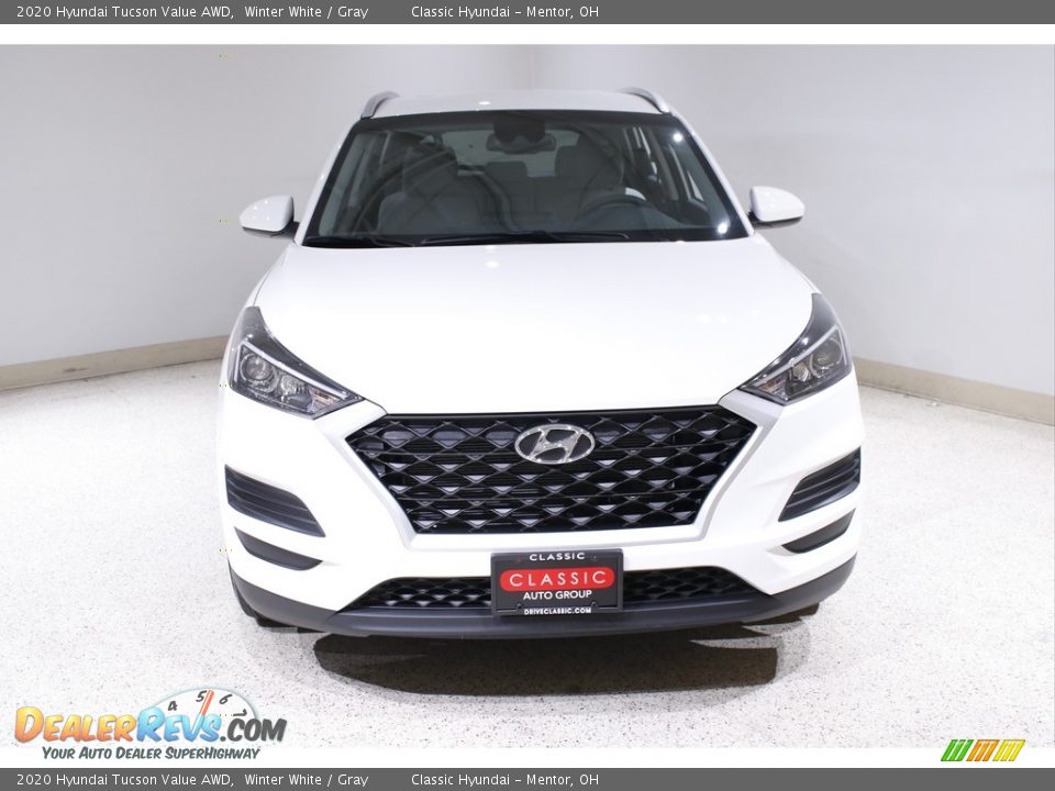 2020 Hyundai Tucson Value AWD Winter White / Gray Photo #2