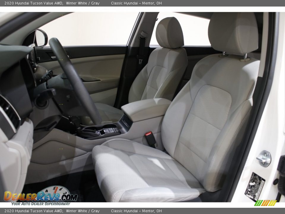 2020 Hyundai Tucson Value AWD Winter White / Gray Photo #5