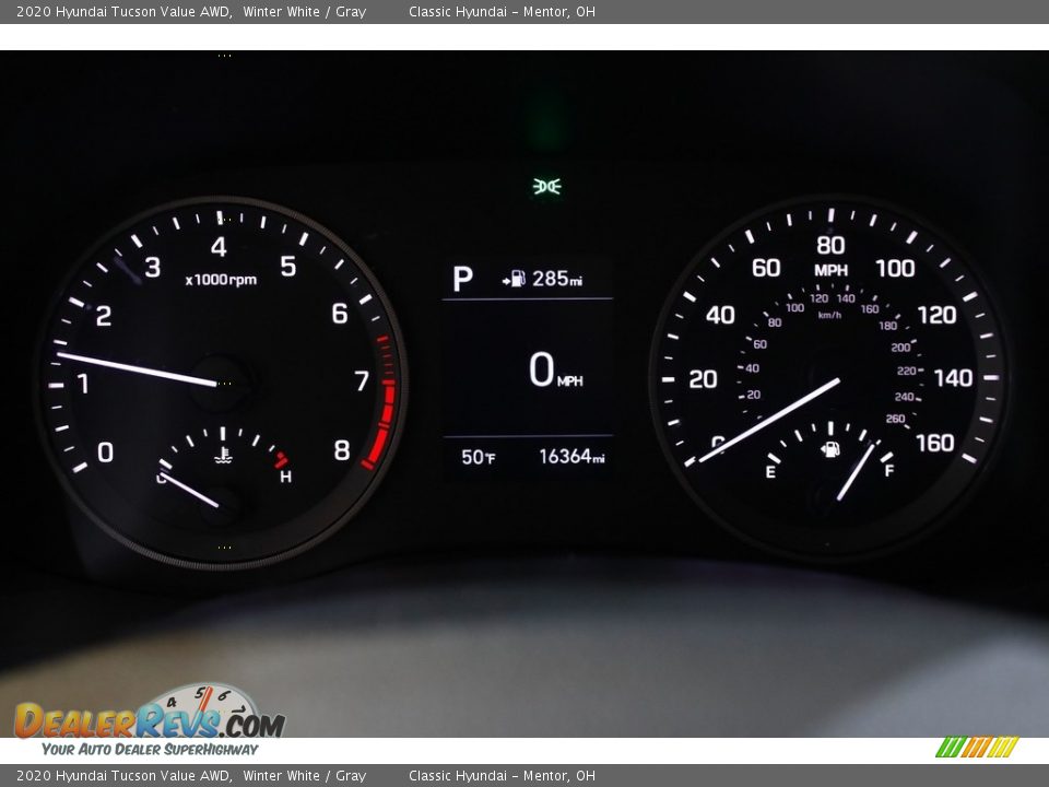 2020 Hyundai Tucson Value AWD Winter White / Gray Photo #8