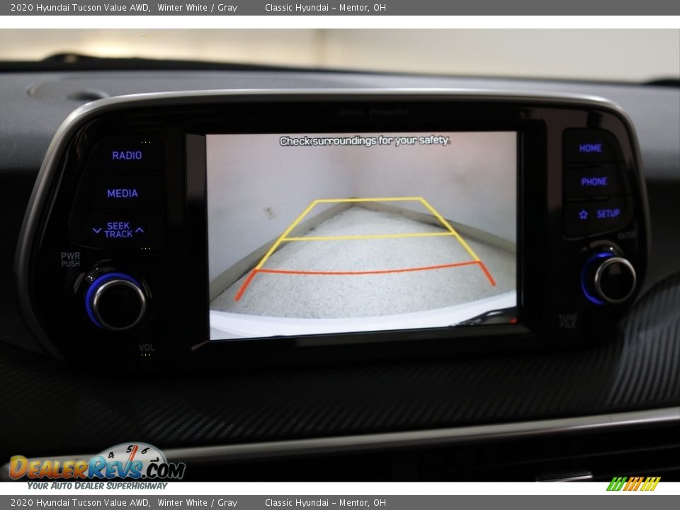 2020 Hyundai Tucson Value AWD Winter White / Gray Photo #11