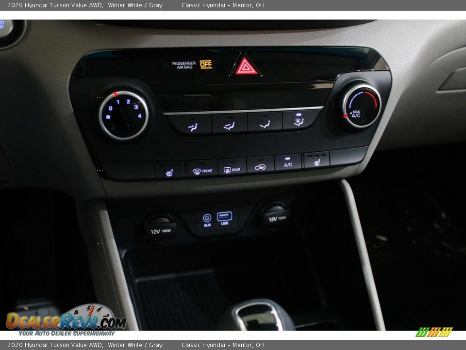 2020 Hyundai Tucson Value AWD Winter White / Gray Photo #12