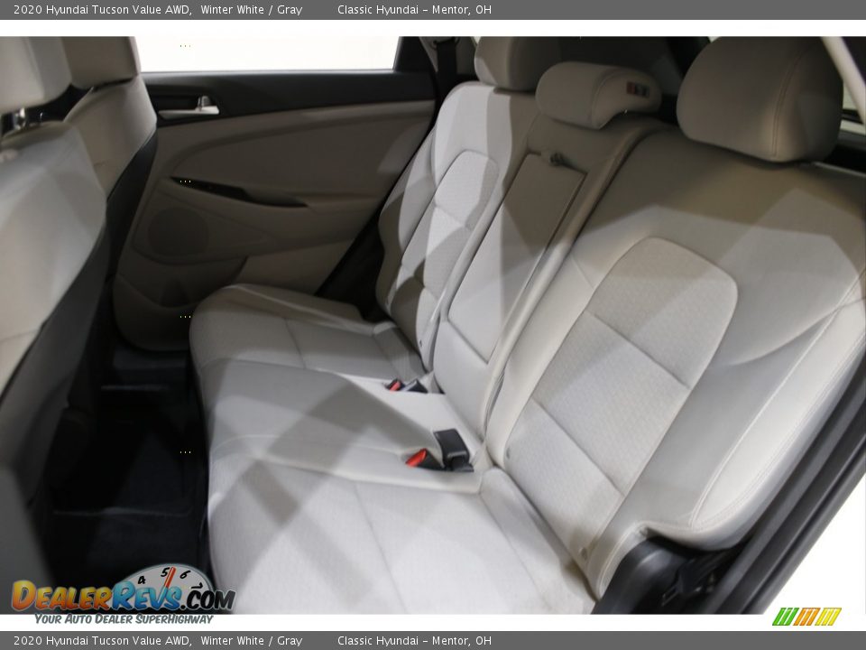 2020 Hyundai Tucson Value AWD Winter White / Gray Photo #16