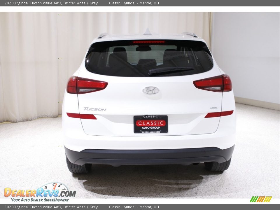 2020 Hyundai Tucson Value AWD Winter White / Gray Photo #17
