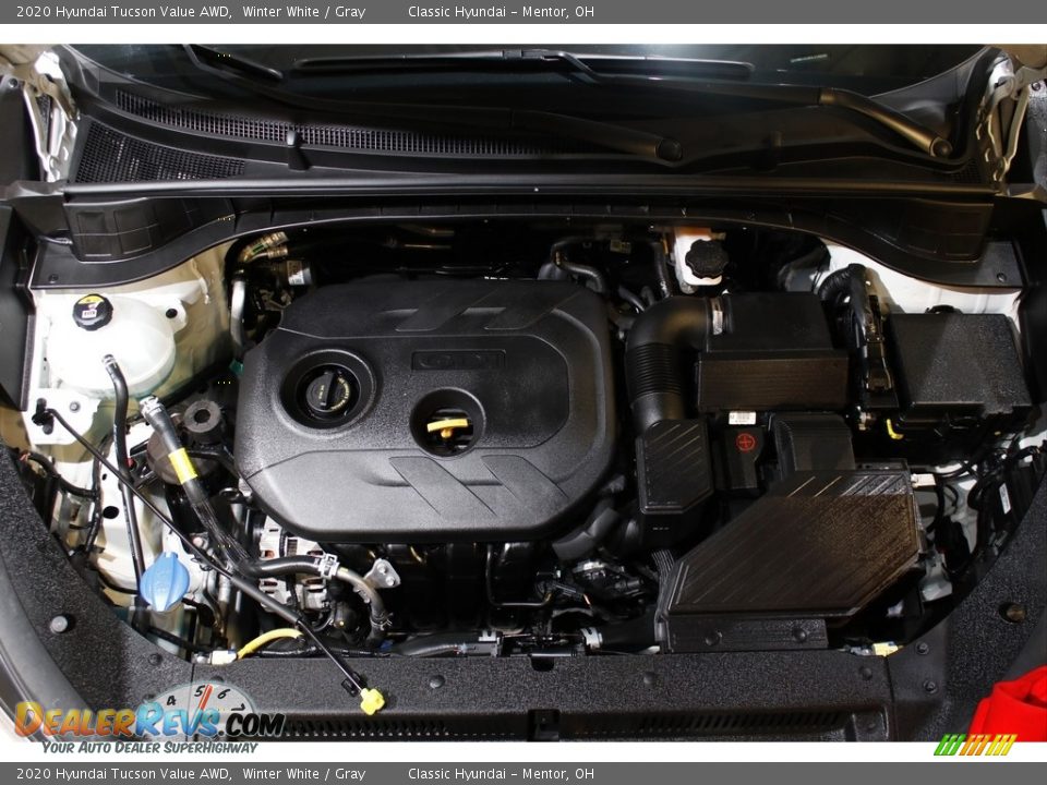 2020 Hyundai Tucson Value AWD Winter White / Gray Photo #18
