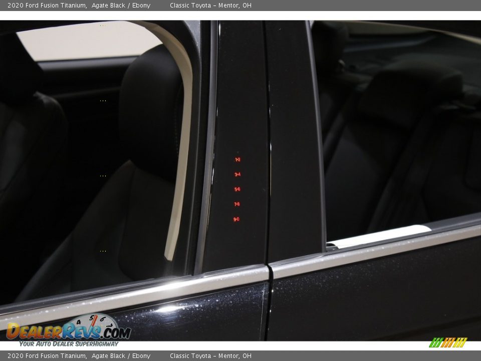 2020 Ford Fusion Titanium Agate Black / Ebony Photo #4