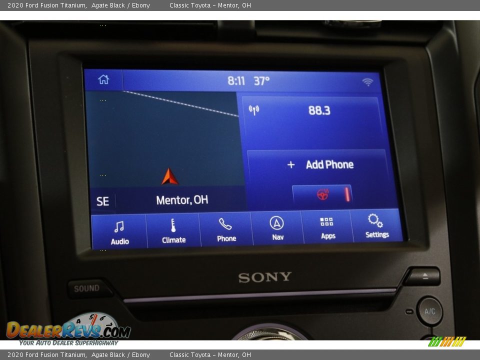 Controls of 2020 Ford Fusion Titanium Photo #11