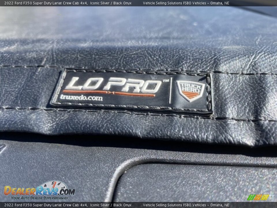 2022 Ford F350 Super Duty Lariat Crew Cab 4x4 Iconic Silver / Black Onyx Photo #8