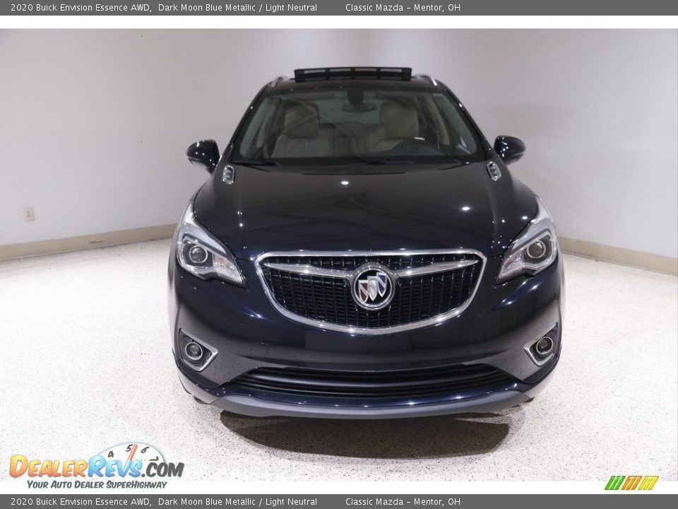 2020 Buick Envision Essence AWD Dark Moon Blue Metallic / Light Neutral Photo #2