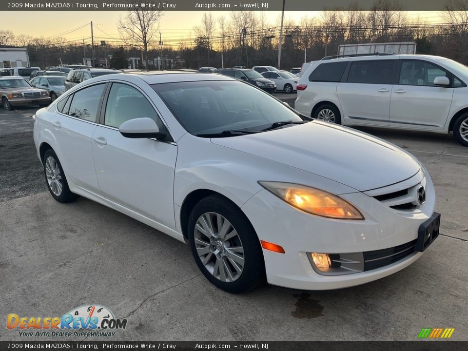 2009 Mazda MAZDA6 i Touring Performance White / Gray Photo #2