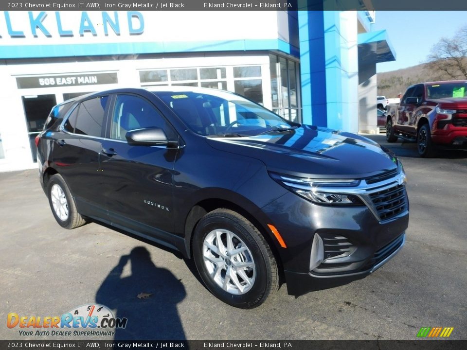 2023 Chevrolet Equinox LT AWD Iron Gray Metallic / Jet Black Photo #3