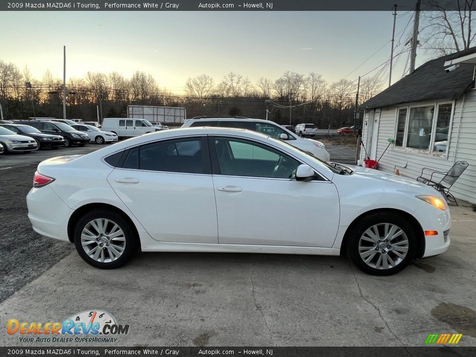 2009 Mazda MAZDA6 i Touring Performance White / Gray Photo #4