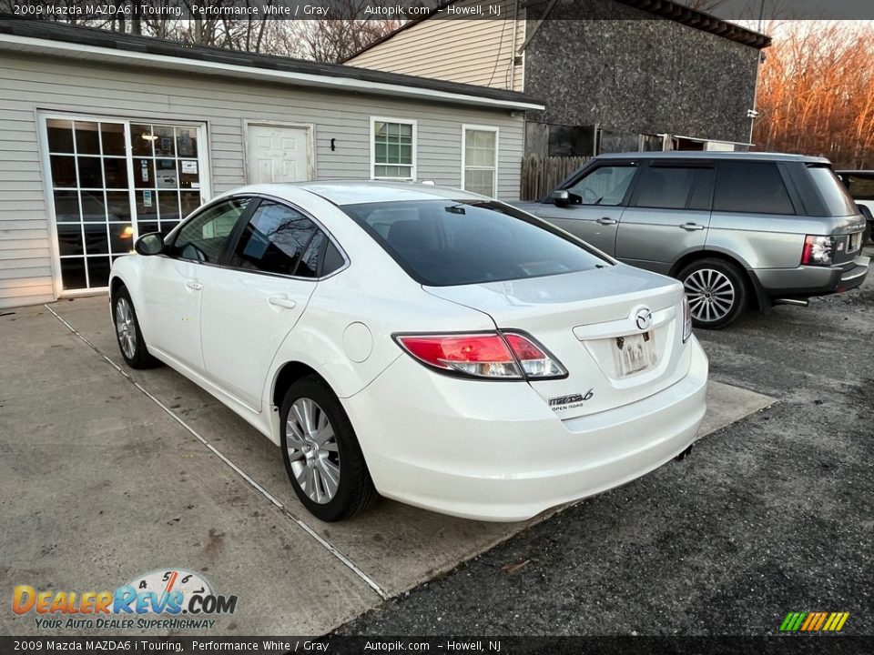 2009 Mazda MAZDA6 i Touring Performance White / Gray Photo #8