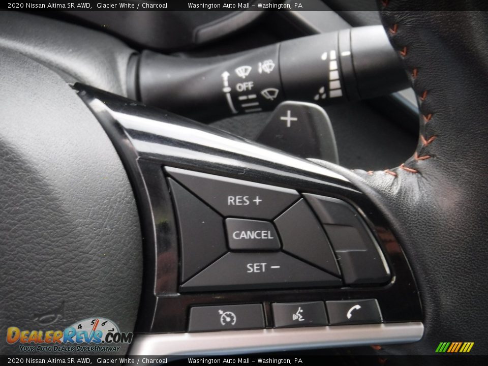 2020 Nissan Altima SR AWD Steering Wheel Photo #10