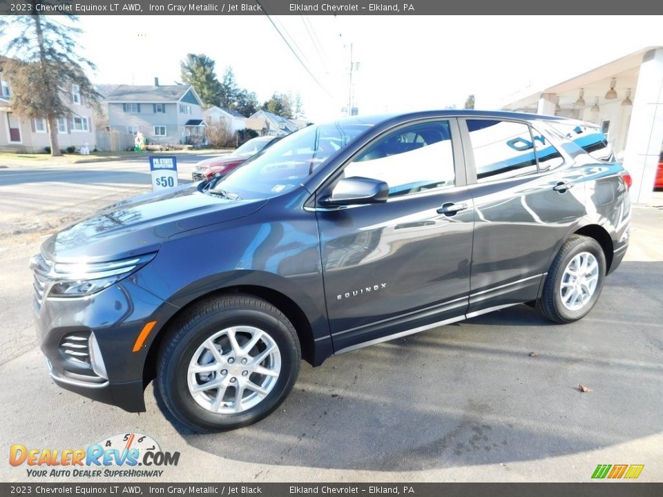 2023 Chevrolet Equinox LT AWD Iron Gray Metallic / Jet Black Photo #9