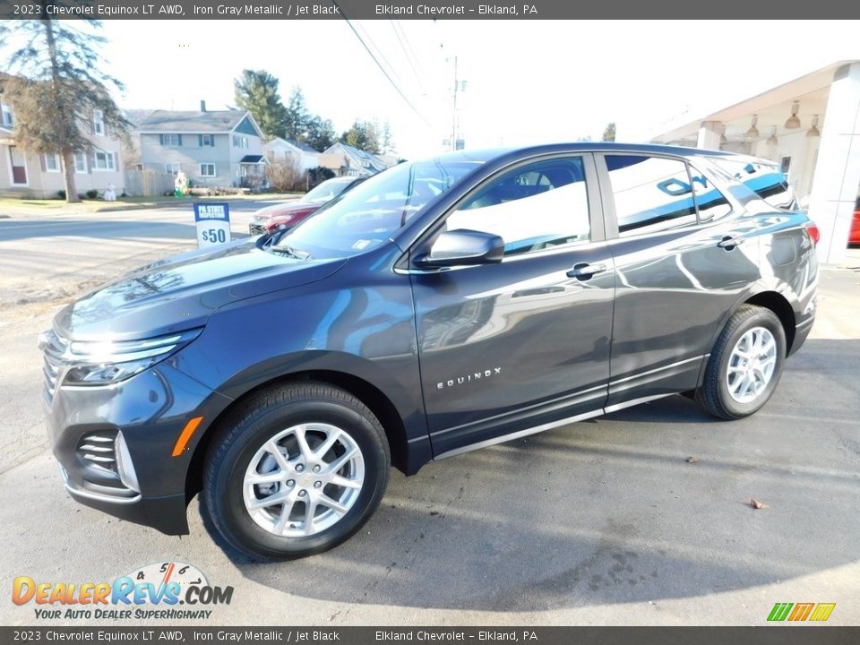 2023 Chevrolet Equinox LT AWD Iron Gray Metallic / Jet Black Photo #9