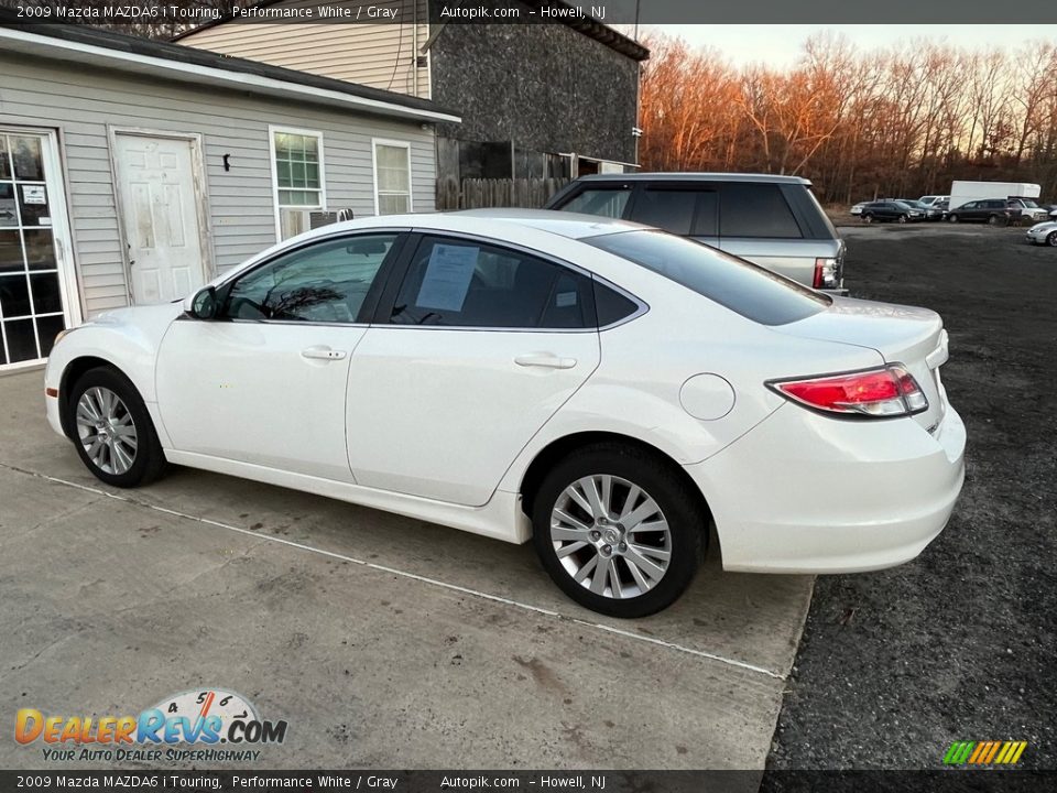 2009 Mazda MAZDA6 i Touring Performance White / Gray Photo #9