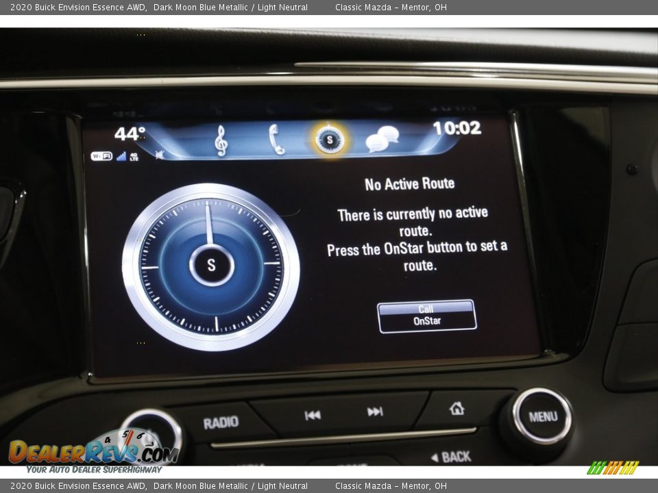 2020 Buick Envision Essence AWD Dark Moon Blue Metallic / Light Neutral Photo #12