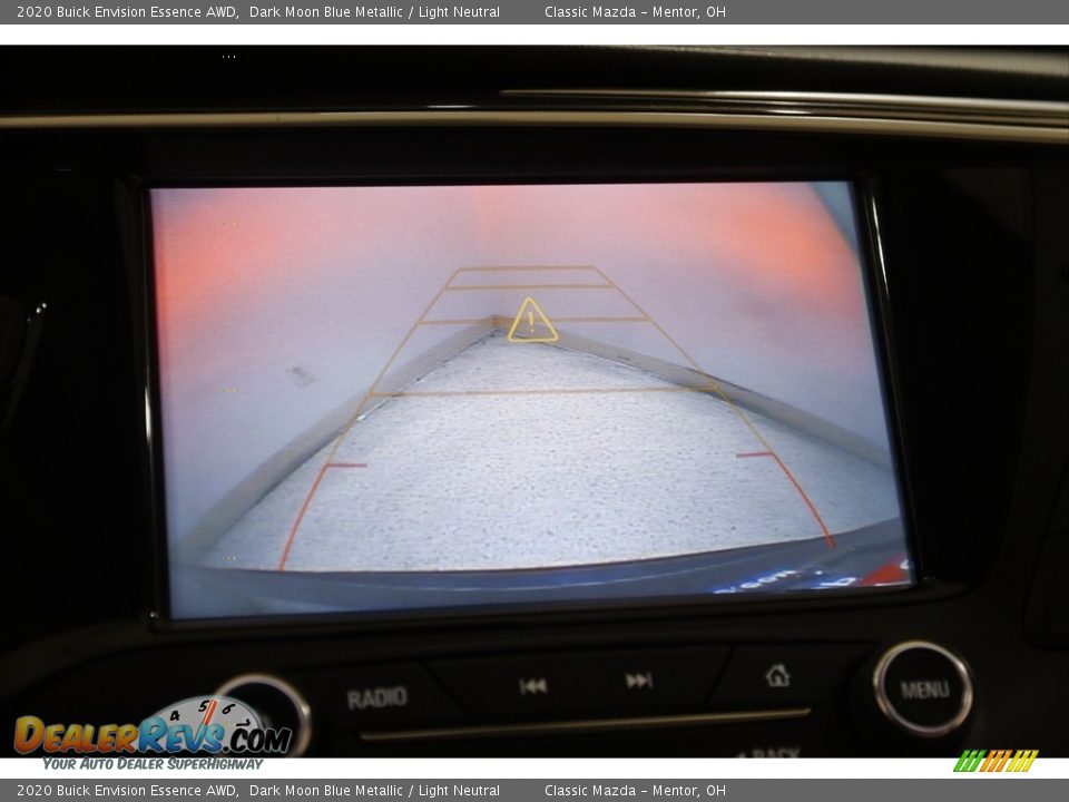 2020 Buick Envision Essence AWD Dark Moon Blue Metallic / Light Neutral Photo #13