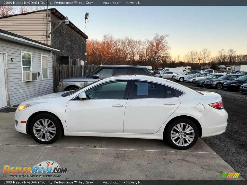 2009 Mazda MAZDA6 i Touring Performance White / Gray Photo #10