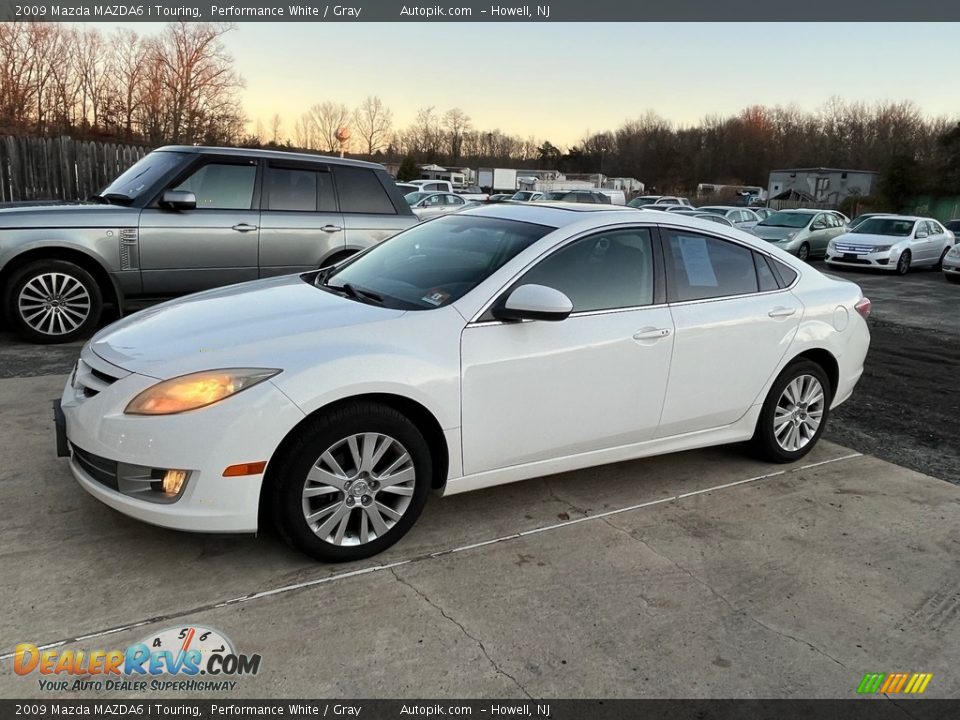 2009 Mazda MAZDA6 i Touring Performance White / Gray Photo #11