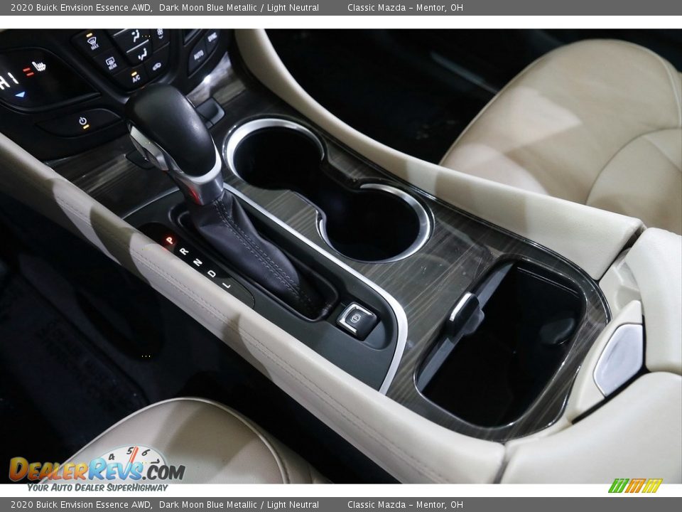 2020 Buick Envision Essence AWD Dark Moon Blue Metallic / Light Neutral Photo #15