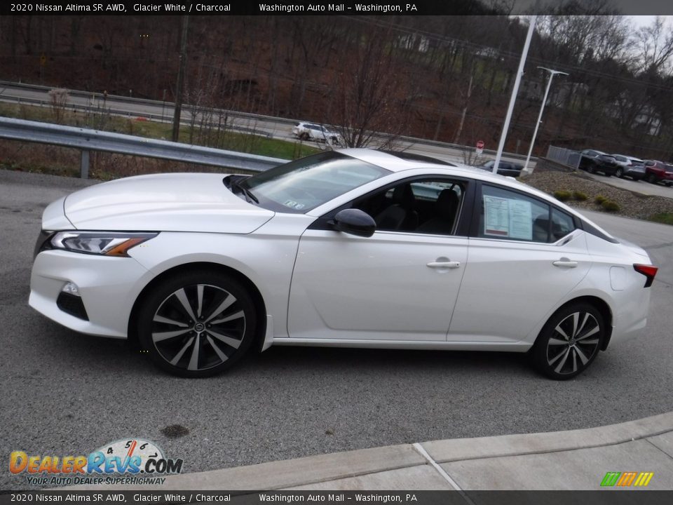 Glacier White 2020 Nissan Altima SR AWD Photo #14