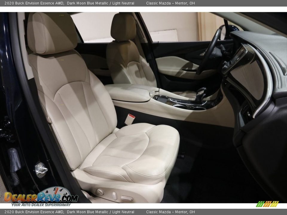 2020 Buick Envision Essence AWD Dark Moon Blue Metallic / Light Neutral Photo #16