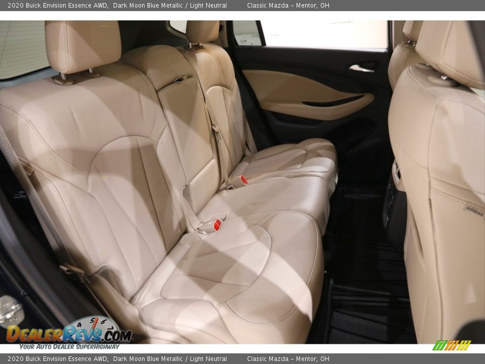 2020 Buick Envision Essence AWD Dark Moon Blue Metallic / Light Neutral Photo #17