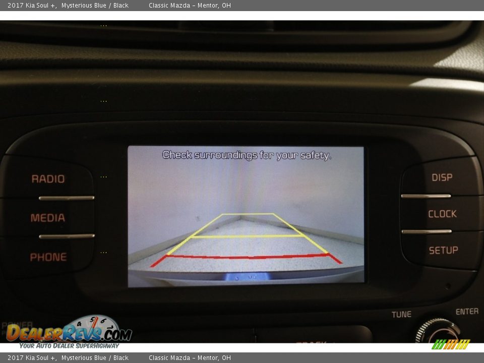 2017 Kia Soul + Mysterious Blue / Black Photo #11