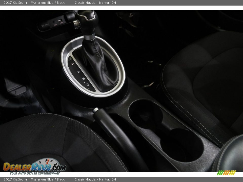 2017 Kia Soul + Mysterious Blue / Black Photo #13