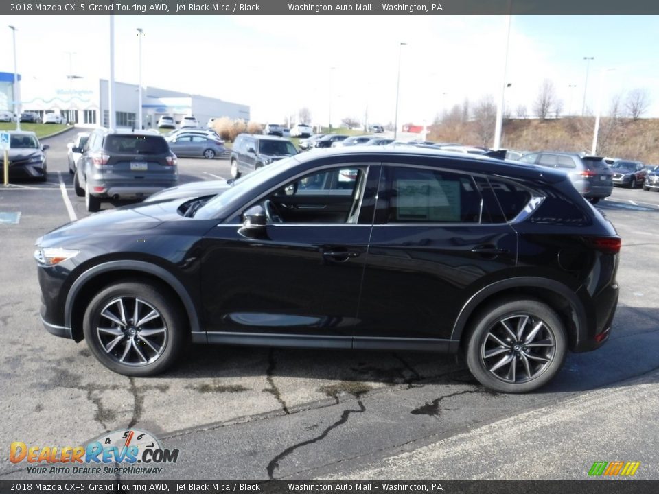 2018 Mazda CX-5 Grand Touring AWD Jet Black Mica / Black Photo #5